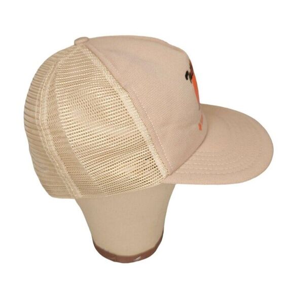 Vintage Tailhook 1989 Trucker Hat Mens One Size Beige Snapback Cap Texas Inst - Picture 3 of 6